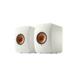 KEF LS50  wireless II állványos hangfal, fehér színben
