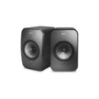 KEF LSX II wireless, aktív állványos hangfal fekete színben