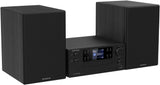 Kenwood M-9500S-B mini hifi rendszer, balról