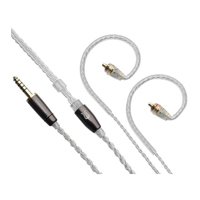 MEZE 2.5mm to MMCX audiophile földfüggetlen ezüstözött kábel