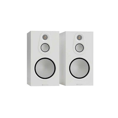 Monitor Audio Silver 100 8G állványos hangfal, szatén fehér