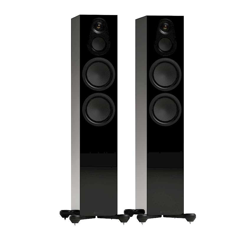 Monitor Audio Silver 300 8G álló hangfal, magasfényű fekete