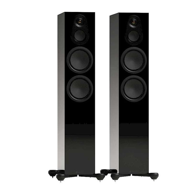 Monitor Audio Silver 300 8G álló hangfal, magasfényű fekete