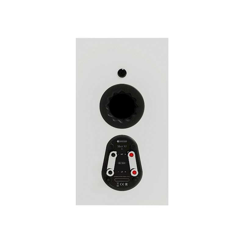 Monitor Audio Silver 50 8G állványos hangfal, hátulnézet