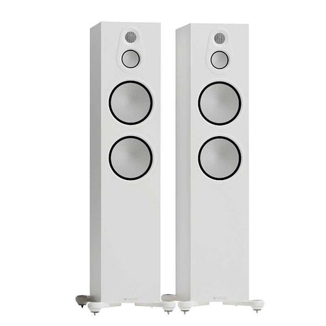 Monitor Audio Silver 500 8G álló hangfal, szatén fehér