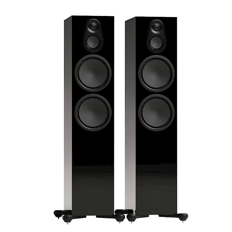 Monitor Audio Silver 500 8G álló hangfal, magasfényű fekete