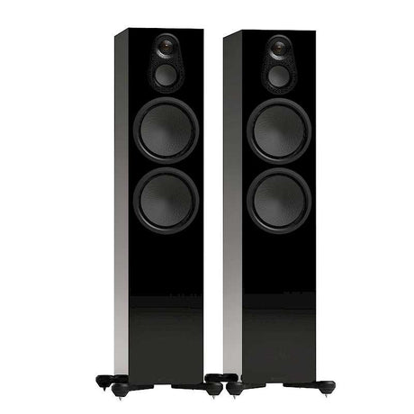 Monitor Audio Silver 500 8G álló hangfal, magasfényű fekete