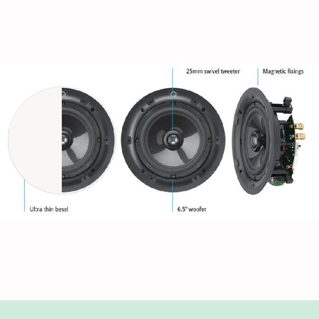 Q Acoustics QI1110 (Qi65C)  beépíthető hangsugárzó - 2