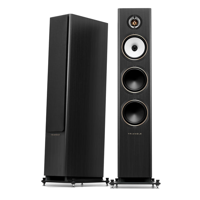 Triangle Solstice 8 háromutas álló hangfal, fekete, elölről